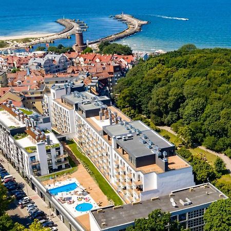 Lazar Apartamenty Nadmorskie Tarasy Kołobrzeg Esterno foto