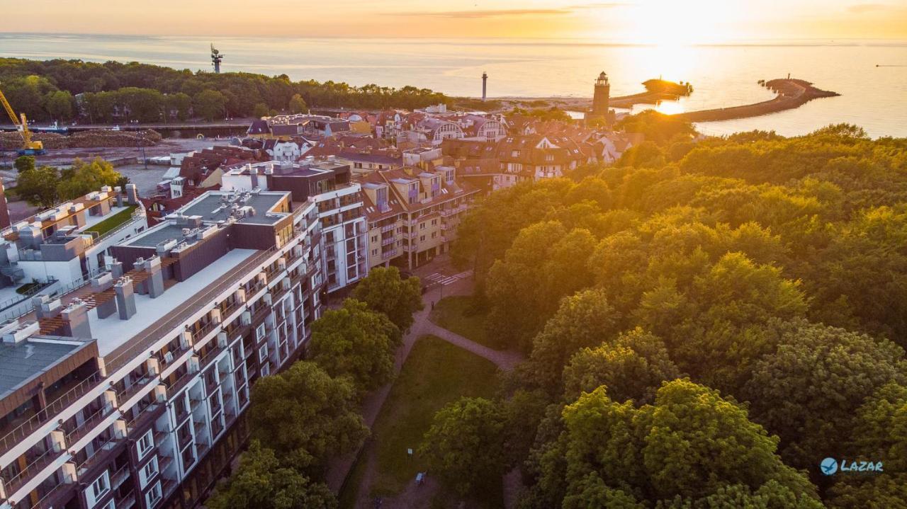 Lazar Apartamenty Nadmorskie Tarasy Kołobrzeg Esterno foto